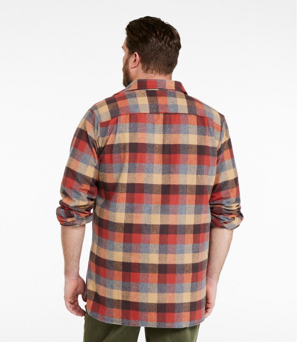 Men's Chamois Shirt, Slightly Fitted, Plaid - Image 5