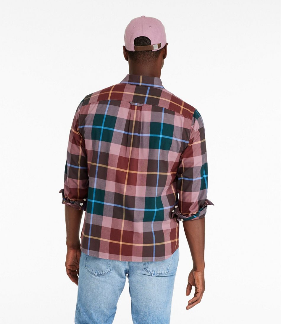 Men's Signature Premium Pima Cotton Oxford Shirt, Long-Sleeve - Image 3