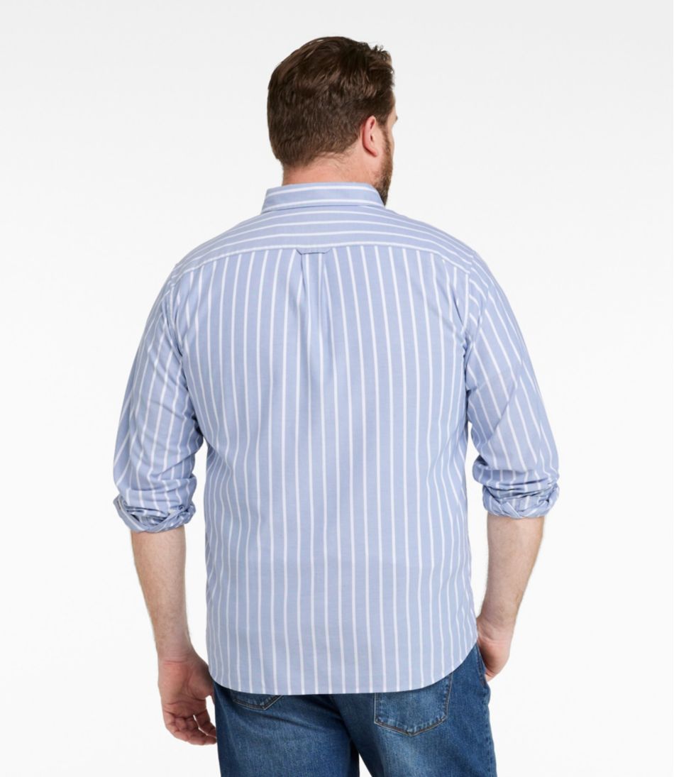 Men's Signature Premium Pima Cotton Oxford Shirt, Long-Sleeve - Image 5