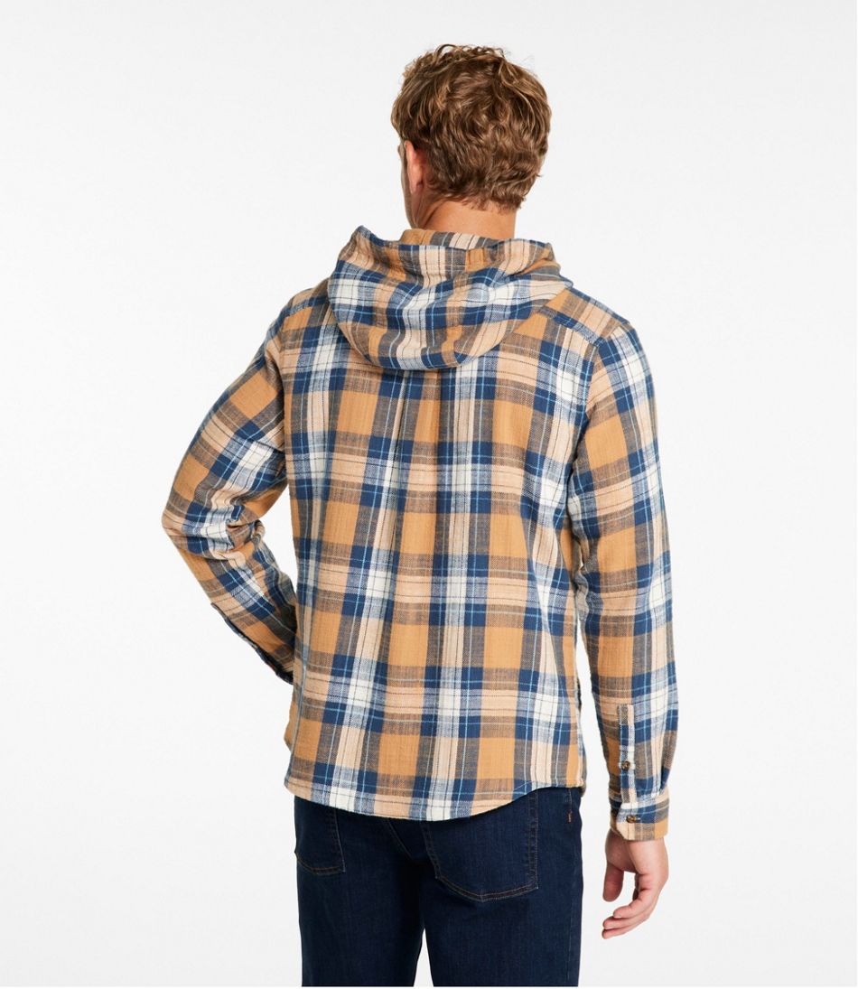 Men's 1912 Field Flannel Shirt, Hooded, Slightly Fitted Untucked Fit, Plaid - Image 3