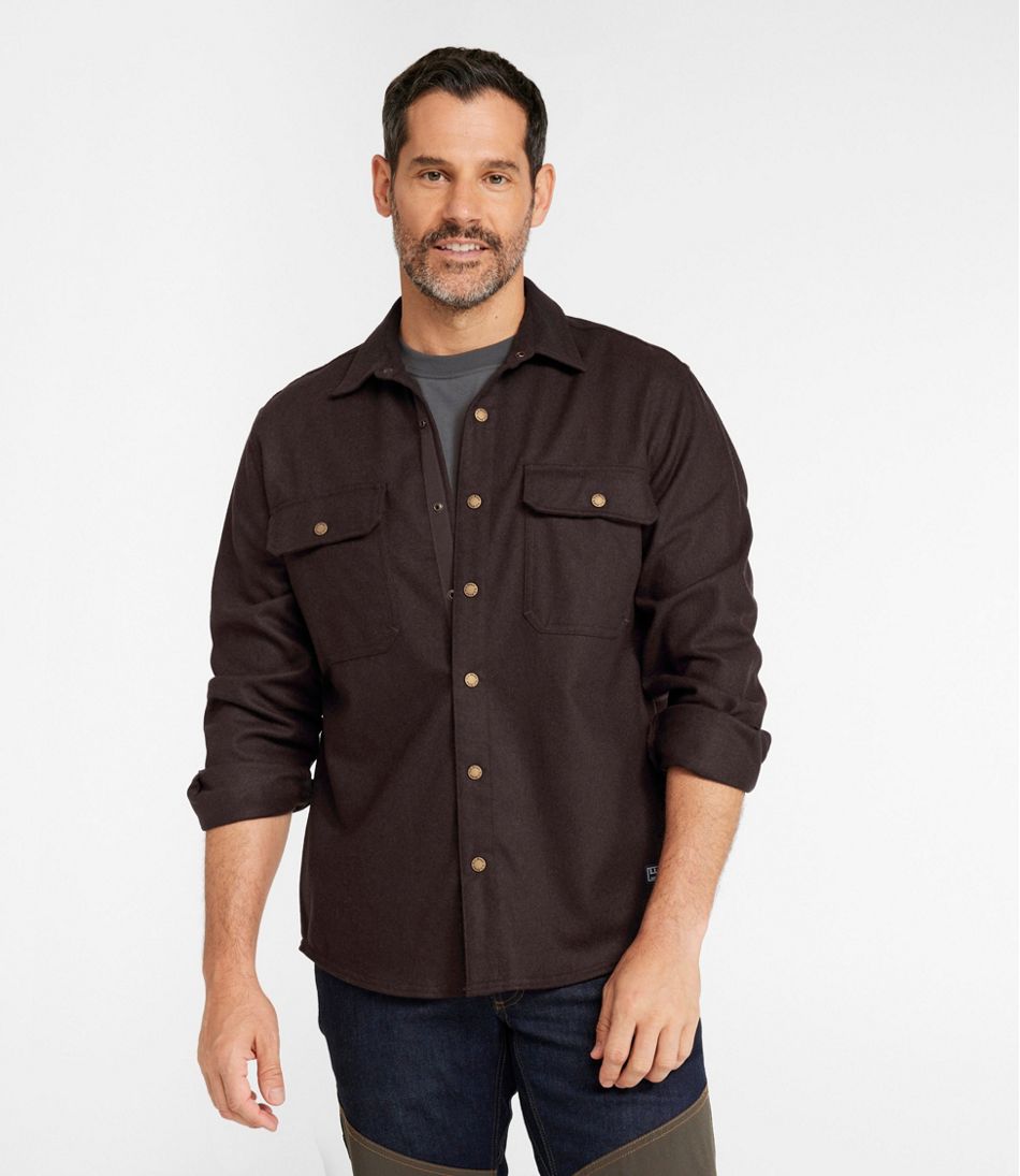 Men's Maine Guide Wool Field Shirt - Image 2