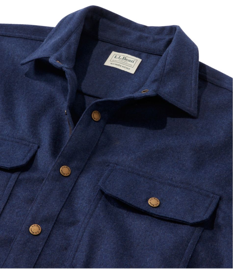 Men's Maine Guide Wool Field Shirt - Image 6