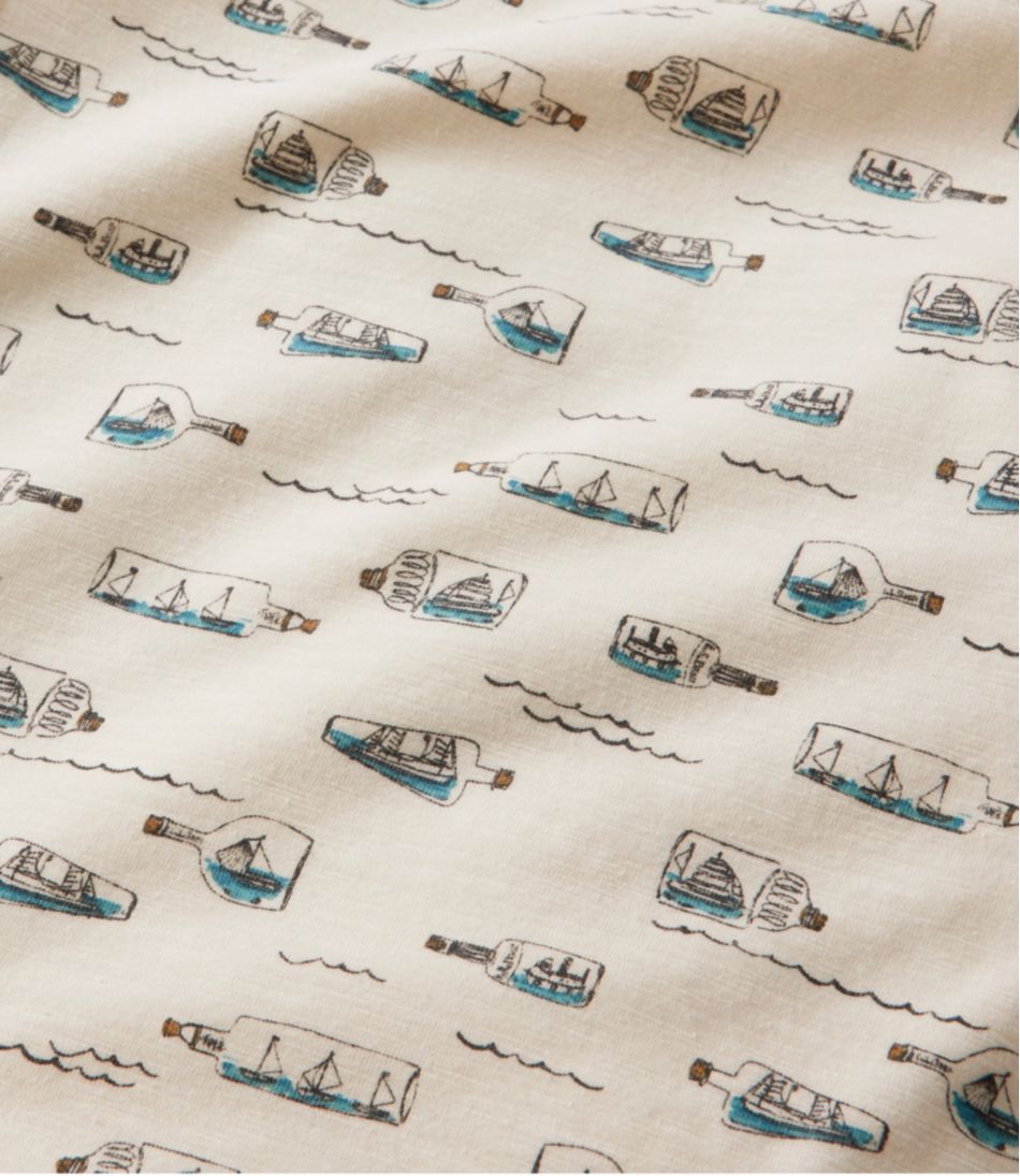 Men's Lakewashed Performance Shirts, Button-Front Shirt, Short-Sleeve, Print - Image 6