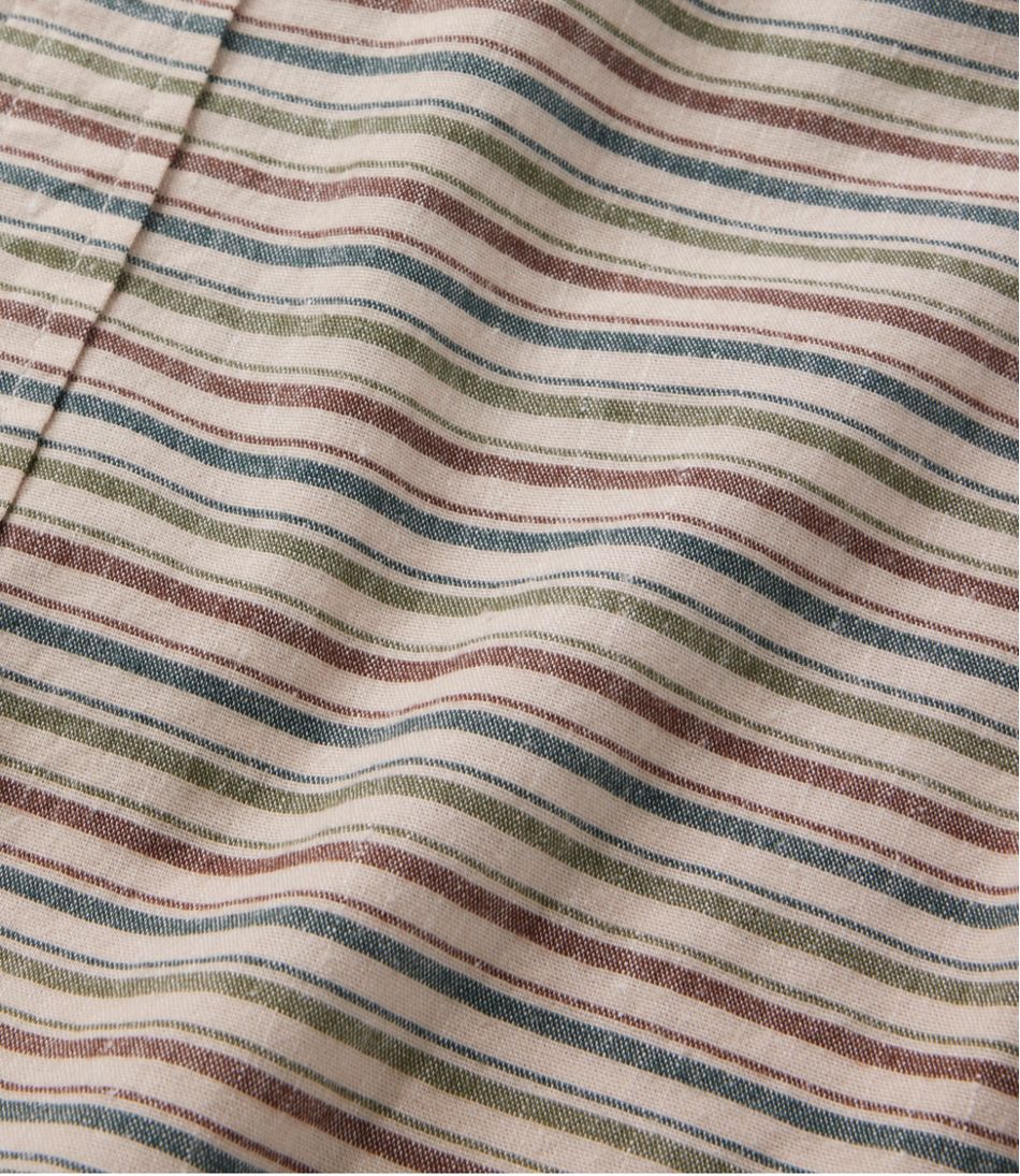 Men's Stonecoast Hemp Shirt, Long-Sleeve, Slightly Fitted Untucked Fit, Stripe - Image 8
