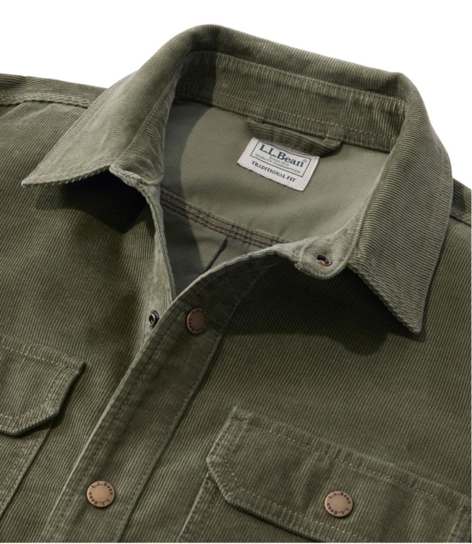 Men's BeanBuilt Corduroy Shirt Jac - Image 6