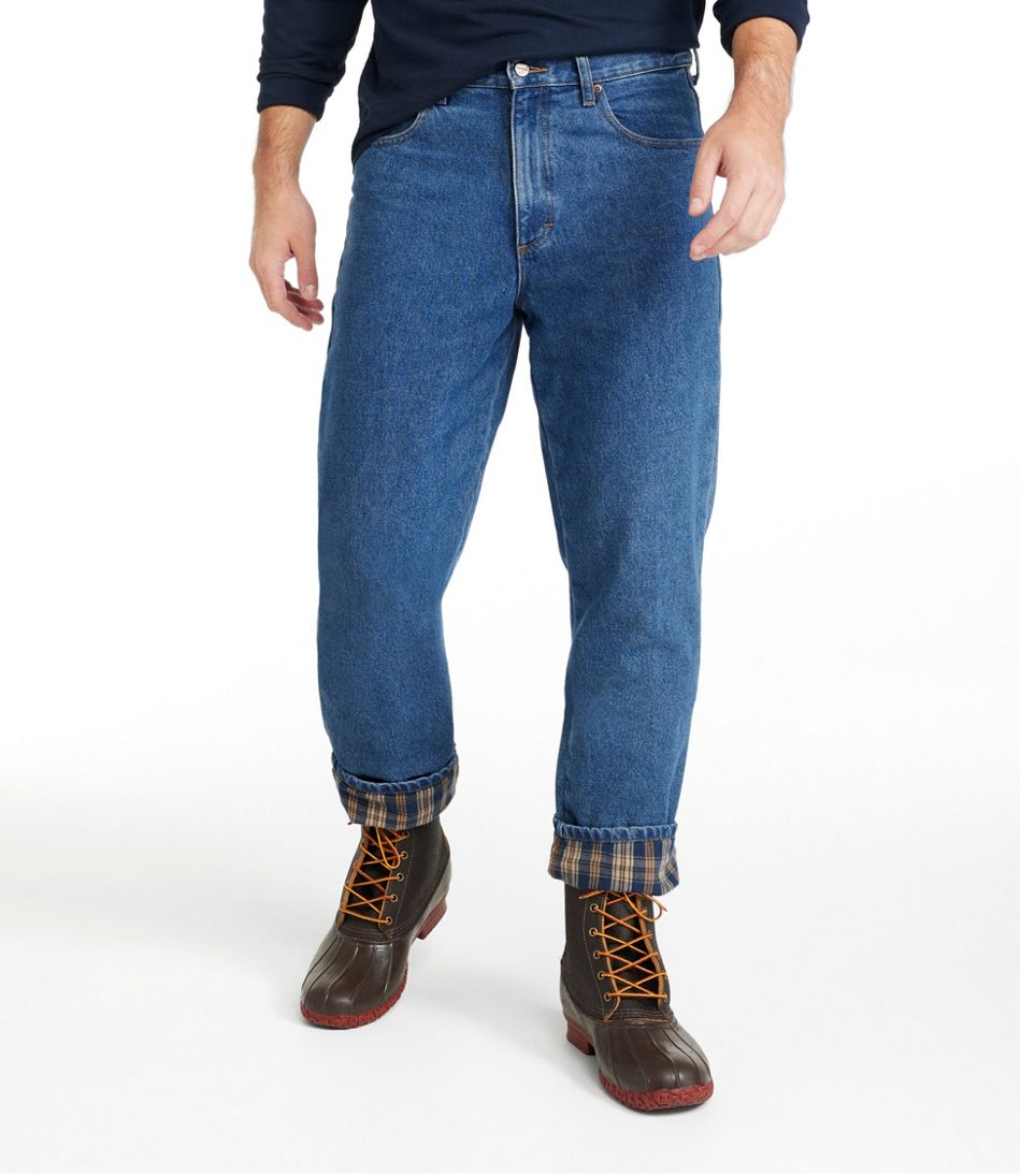 Men's Double L? Jeans, Classic Fit, Flannel-Lined - Image 2