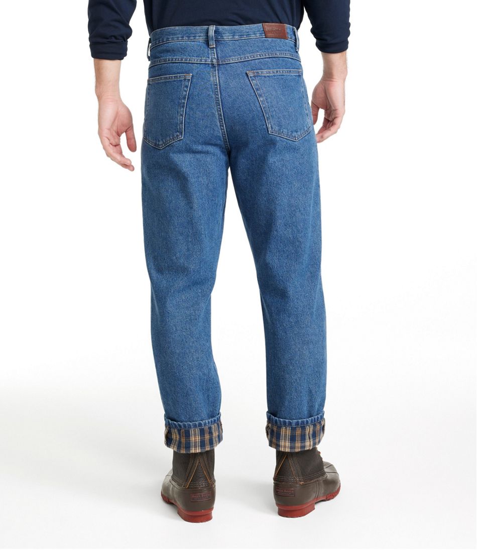 Men's Double L? Jeans, Classic Fit, Flannel-Lined - Image 3