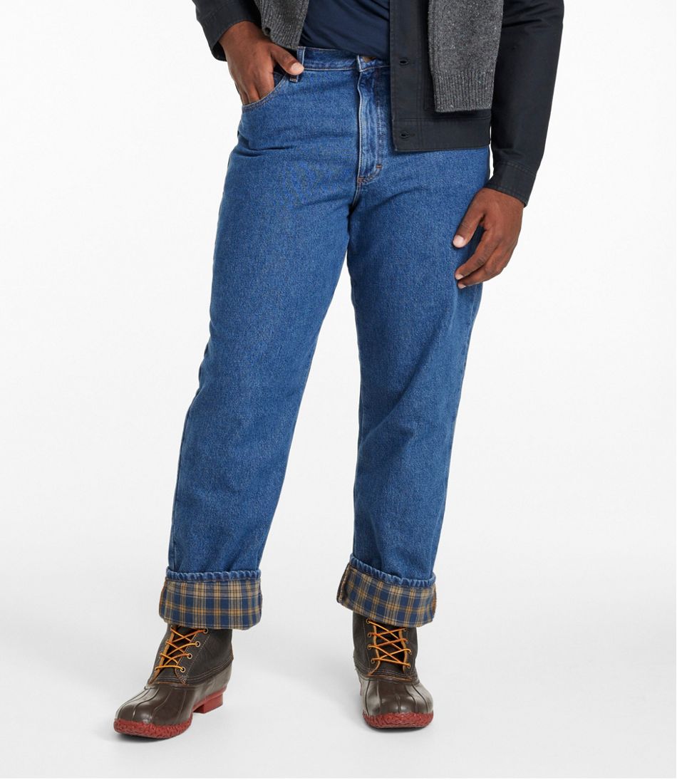 Men's Double L? Jeans, Classic Fit, Flannel-Lined - Image 5