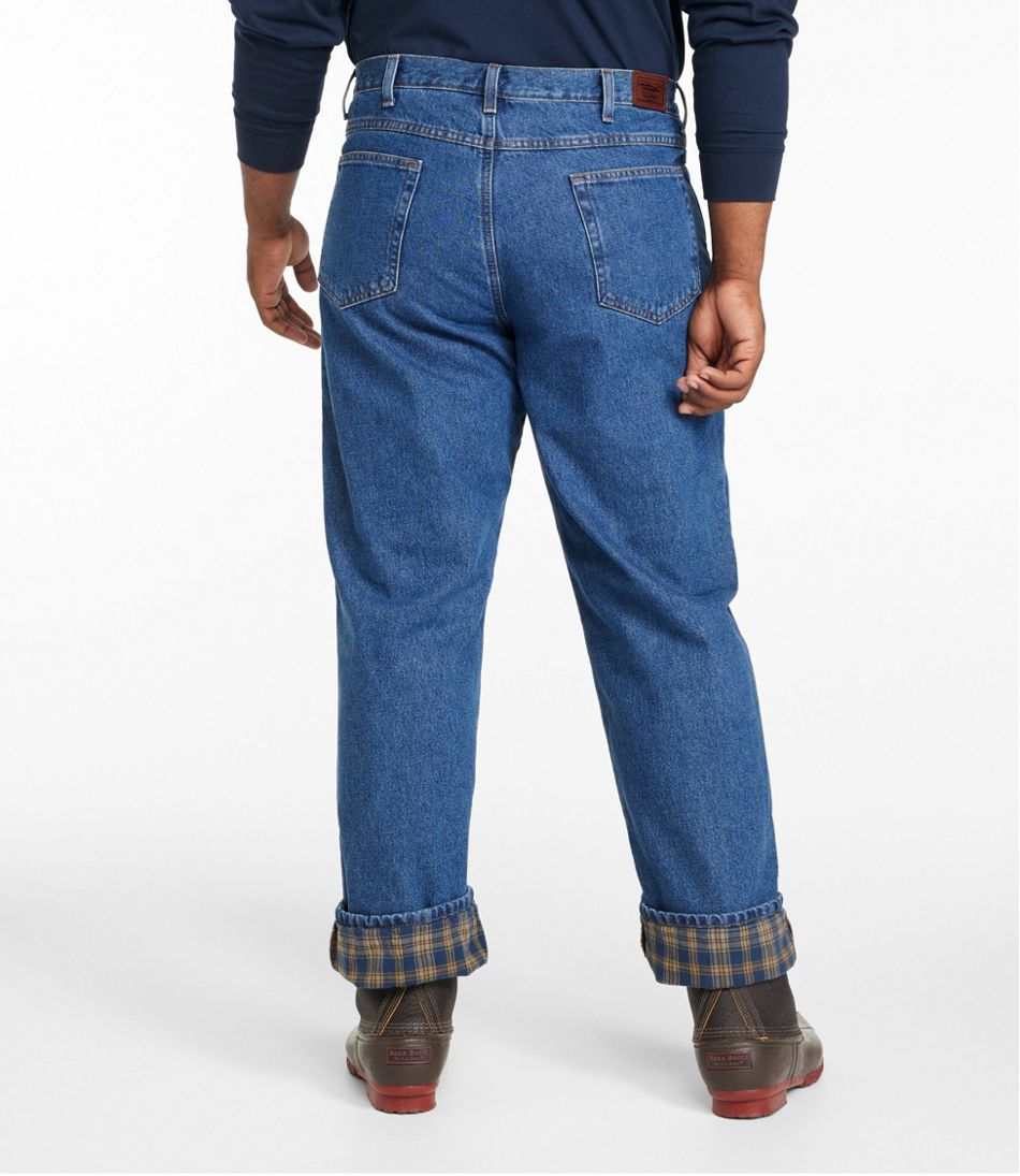 Men's Double L? Jeans, Classic Fit, Flannel-Lined - Image 6