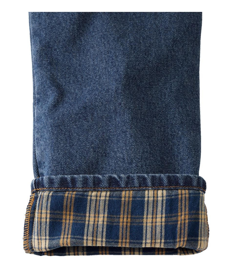 Men's Double L? Jeans, Classic Fit, Flannel-Lined - Image 8