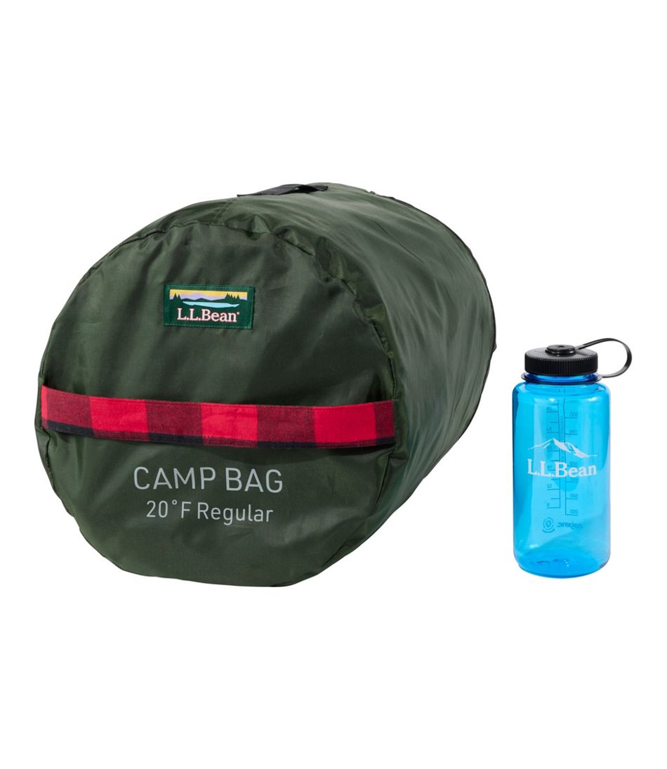 Adults' L.L.Bean Flannel Lined Camp Sleeping Bag, 20?? - Image 2