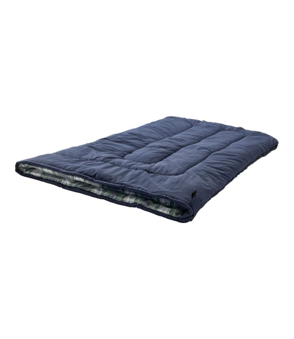 Adults' L.L.Bean Flannel Lined Camp Sleeping Bag, 20?? - Image 3