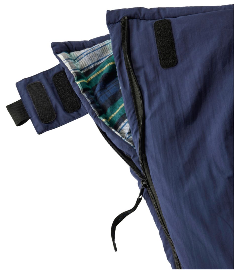 Adults' L.L.Bean Flannel Lined Camp Sleeping Bag, 20?? - Image 5