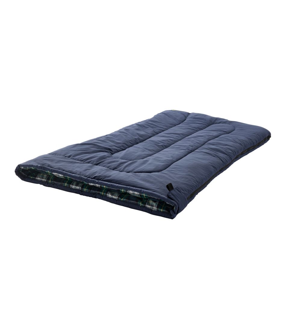 Kids' L.L.Bean Flannel Lined Camp Sleeping Bag, 40?? - Image 3