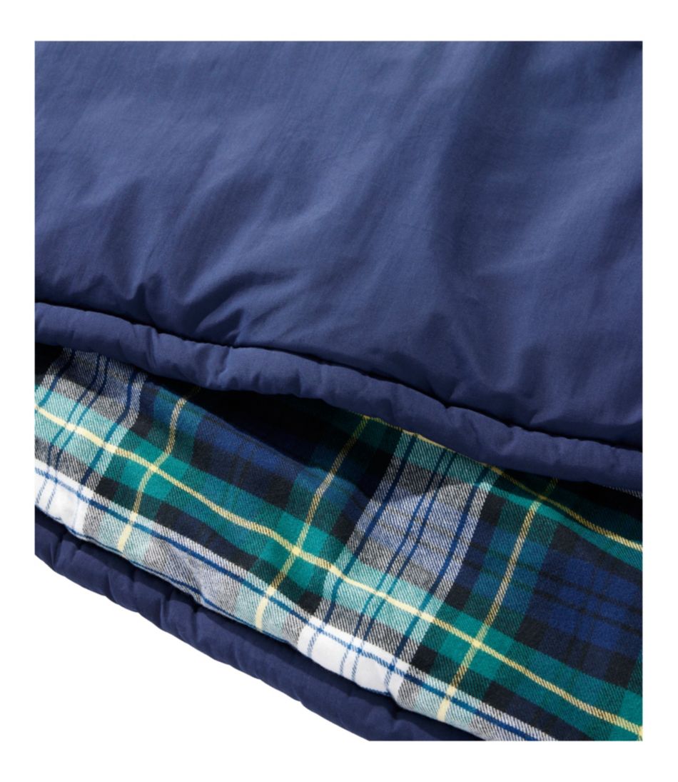 Kids' L.L.Bean Flannel Lined Camp Sleeping Bag, 40?? - Image 4