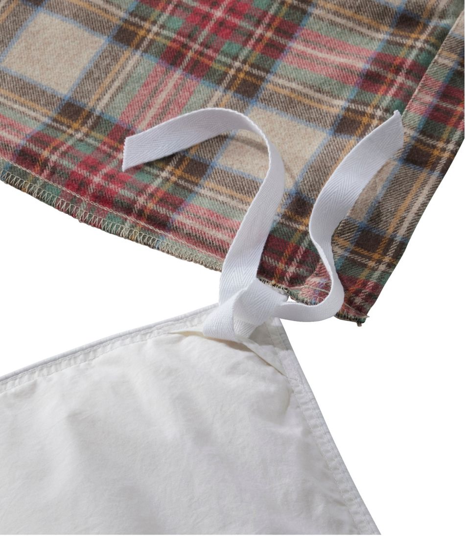 Heritage Chamois Flannel Comforter Cover Collection, Plaid - Image 4