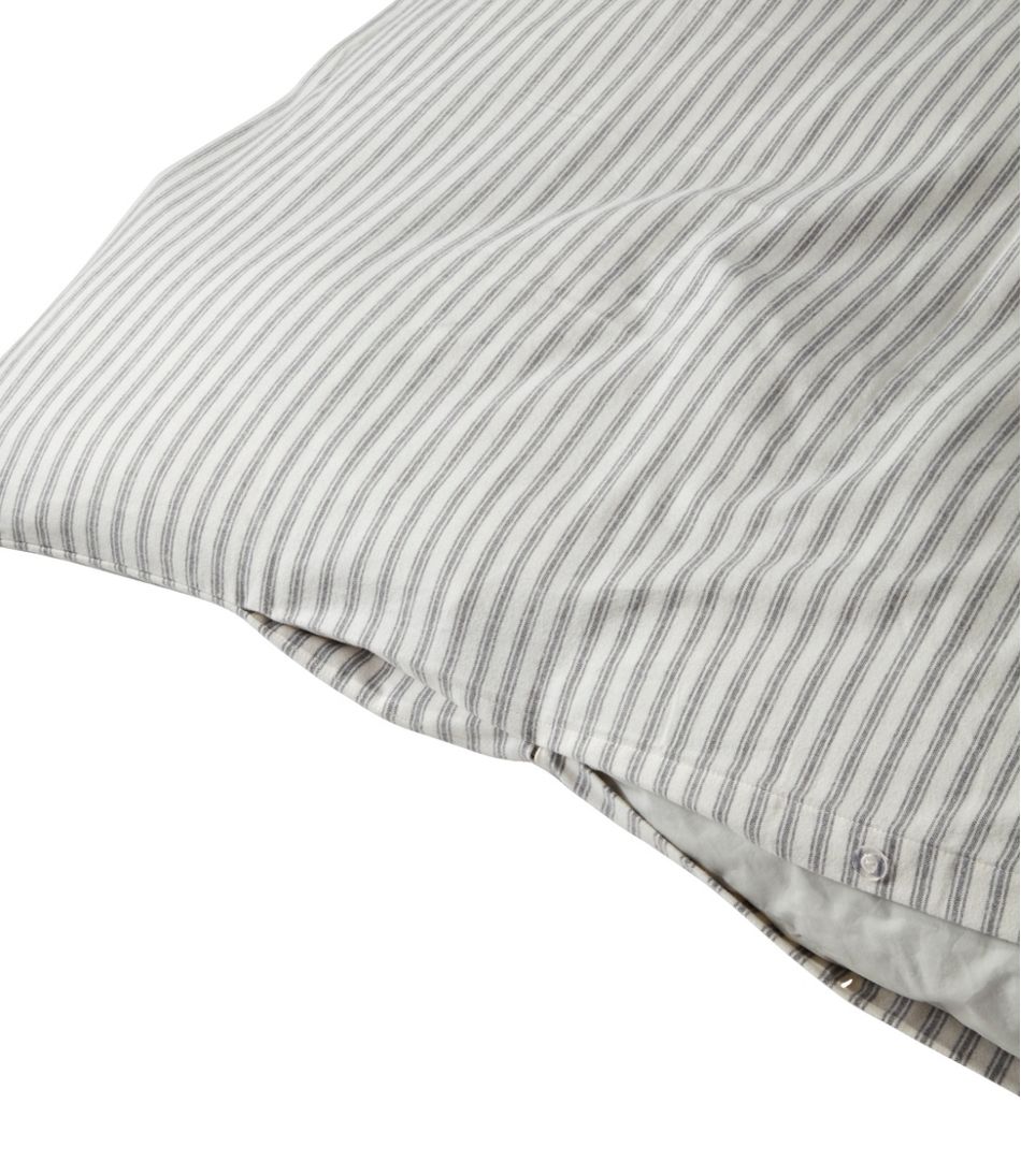 Ultrasoft Comfort Flannel Comforter Cover Collection, Stripe - Image 6