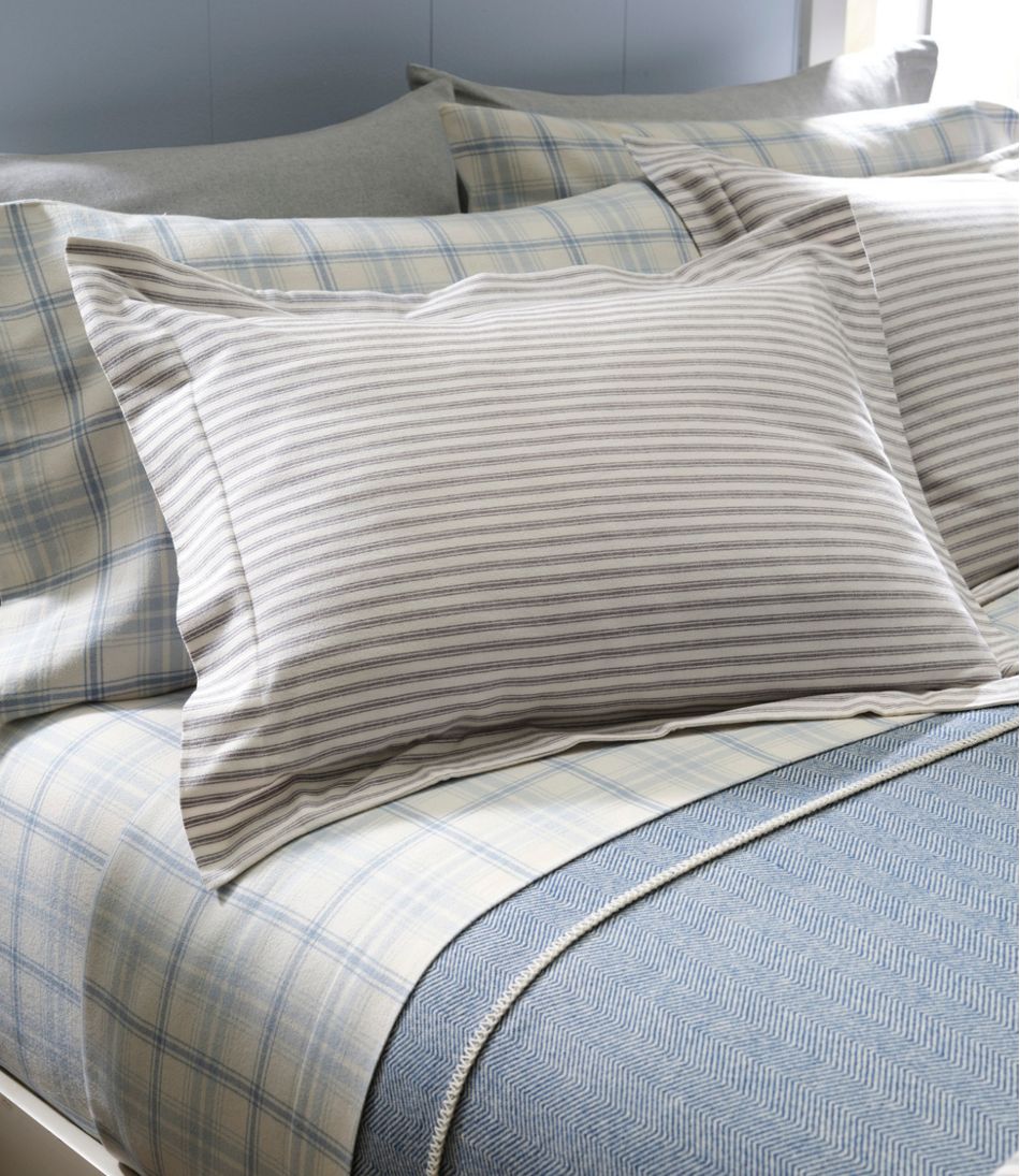 Ultrasoft Comfort Flannel Comforter Cover Collection, Stripe - Image 7