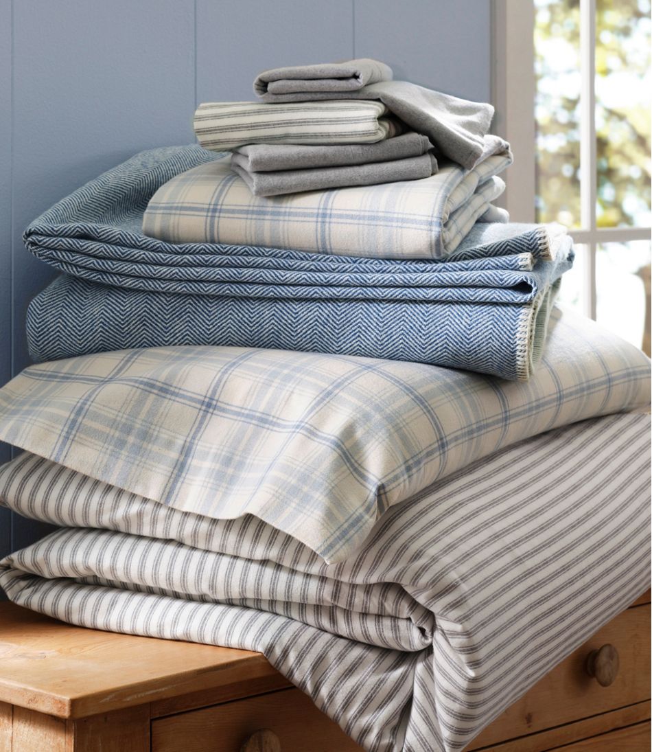 Ultrasoft Comfort Flannel Comforter Cover Collection, Stripe - Image 9