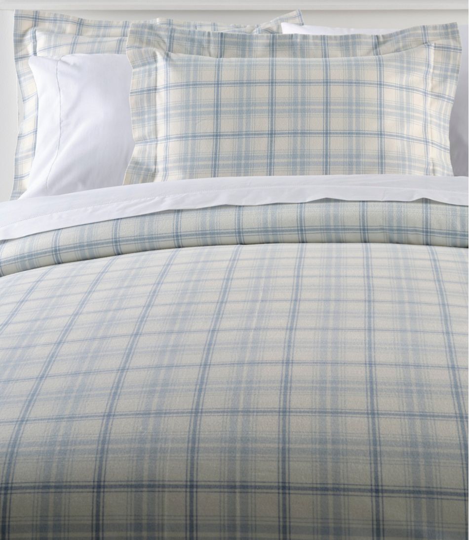 Ultrasoft Comfort Flannel Comforter Cover Collection, Plaid