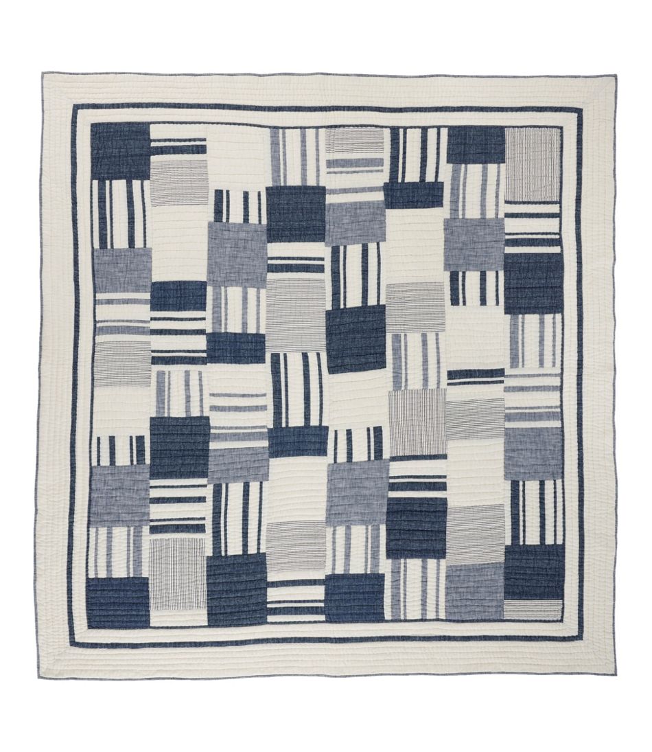 Striped Patchwork Quilt Collection - Image 4