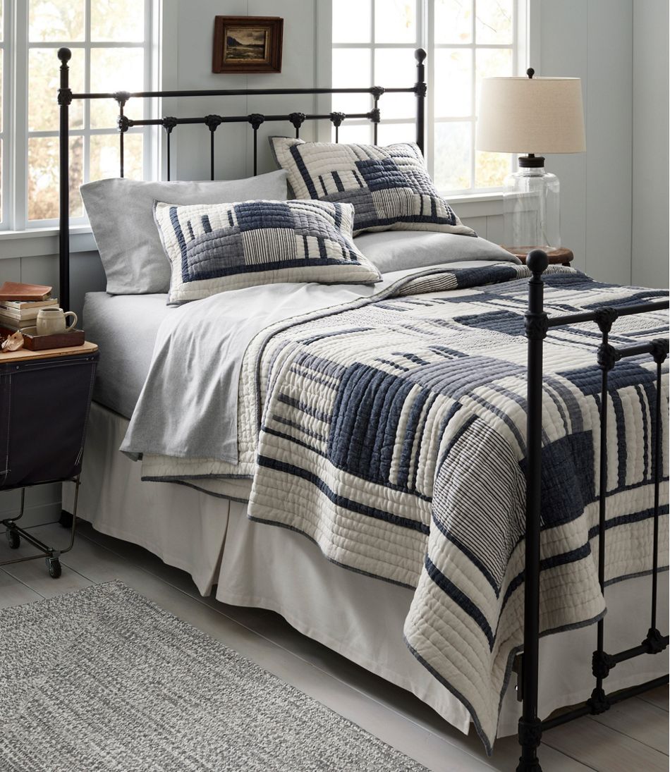 Striped Patchwork Quilt Collection - Image 5