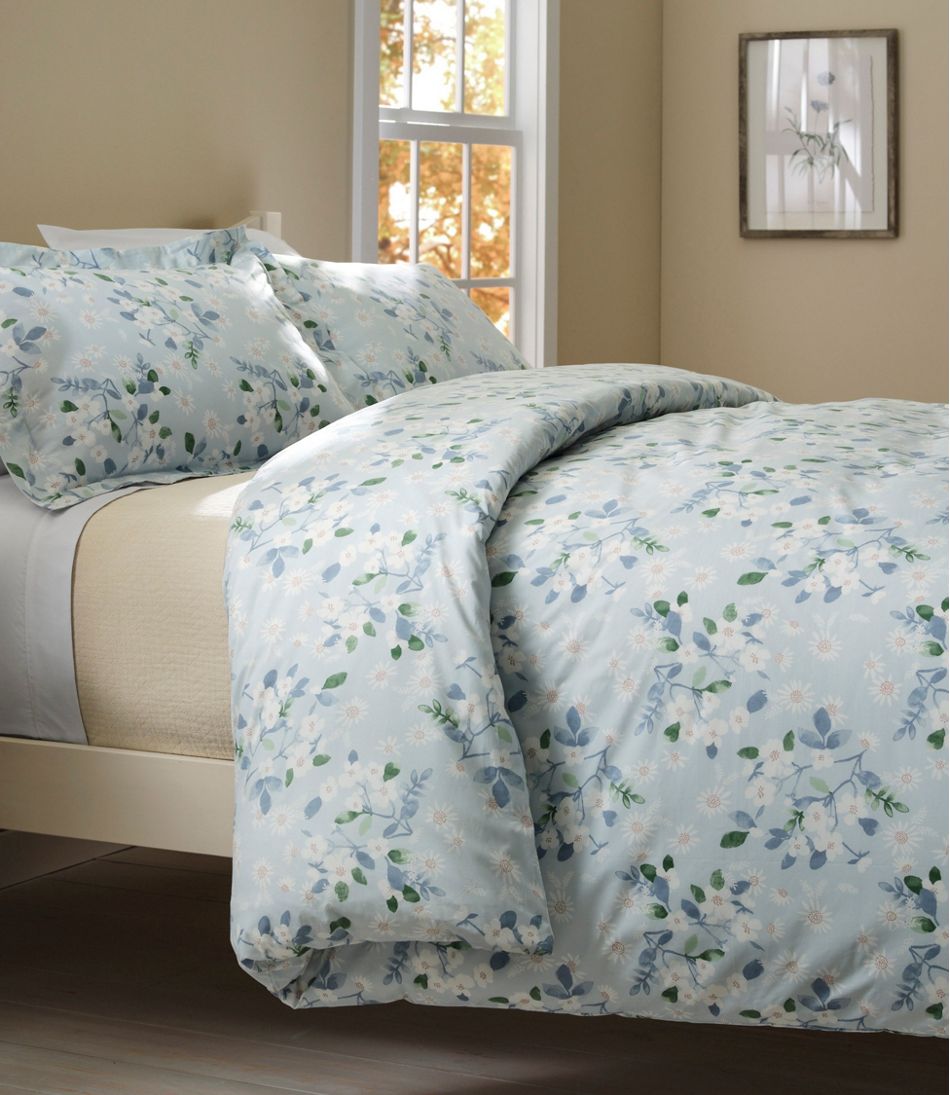 Premium Egyptian Percale Comforter Cover Collection, Daisy - Image 2