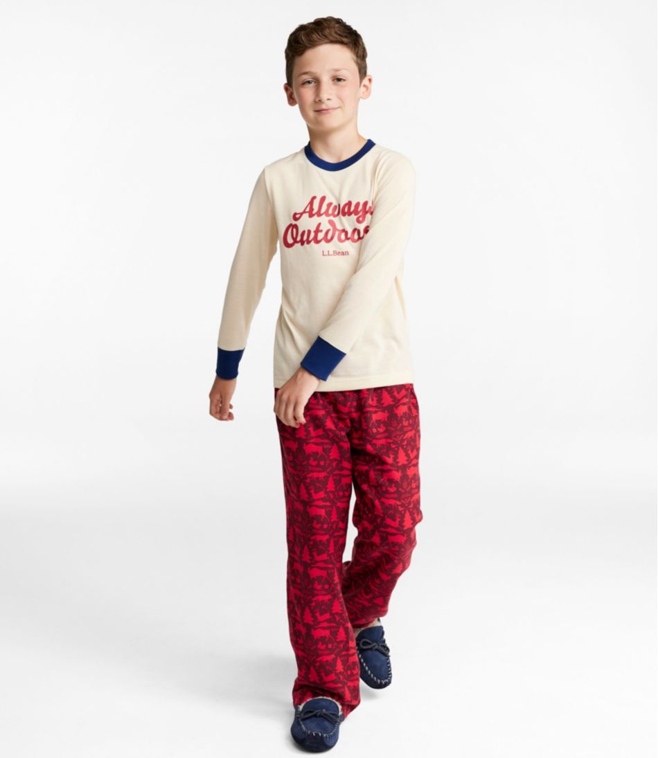 Kids' L.L.Bean Flannel Pajamas - Image 2