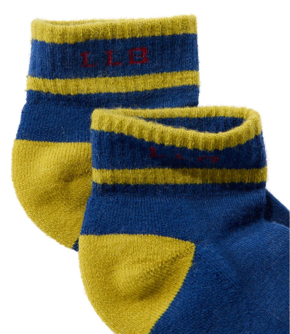 Kids' L.L.Bean Katahdin Socks, Quarter-Crew - Image 2