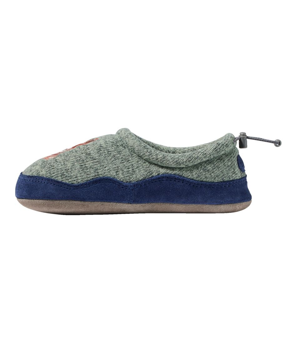Kids' Sweater Fleece Slippers, Motif - Image 2