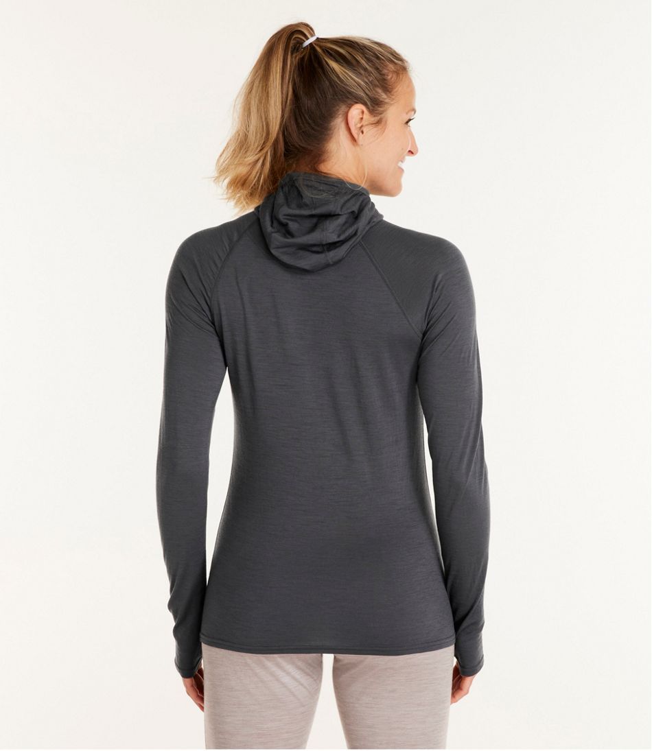 Women's Cresta Wool Ultralight 150 Base Layer, Hoodie - Image 3