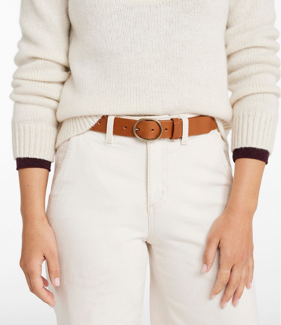 Women's L.L.Bean Oval Buckle Belt - Image 2