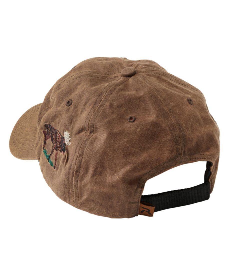 Adults' MIF&W Waxcloth Hat, Moose - Image 2