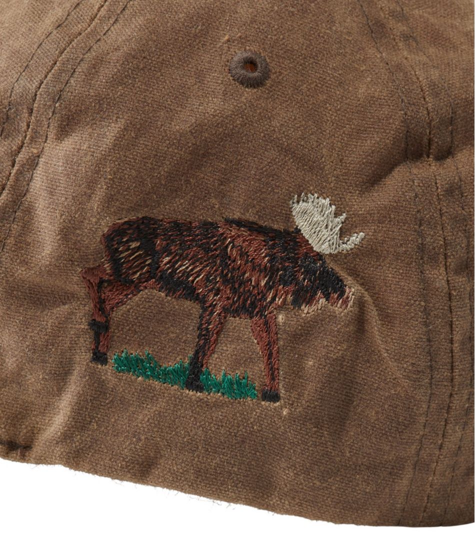 Adults' MIF&W Waxcloth Hat, Moose - Image 4