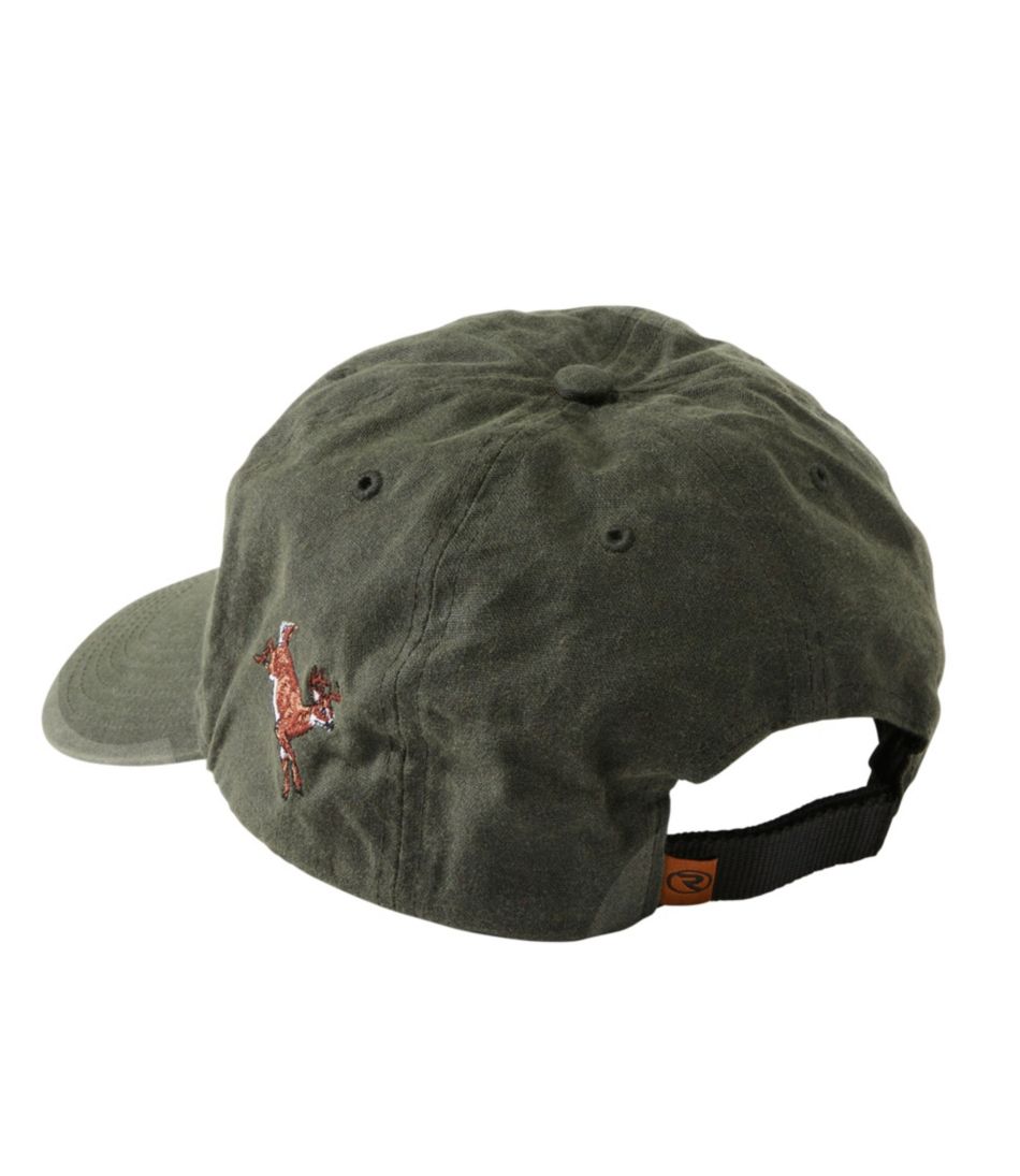 Adults' MIF&W Waxcloth Hat, White-Tailed Deer - Image 2