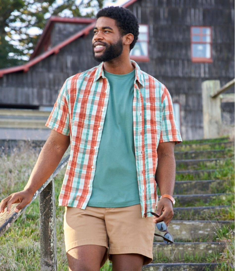 Men's Carefree Unshrinkable Tee, Traditional Fit Short-Sleeve - Image 7