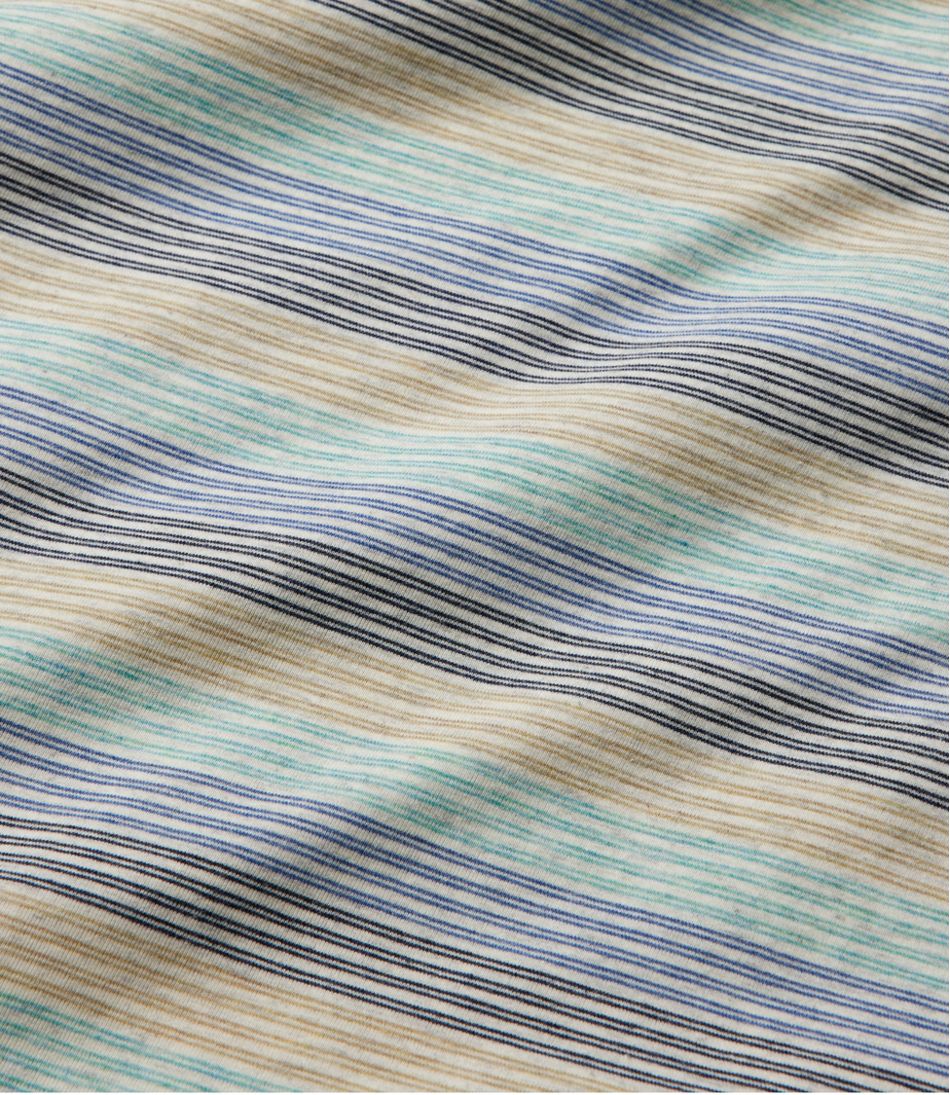 Men's Comfort Stretch Performance? Pima Polo, Short-Sleeve, Stripe - Image 7