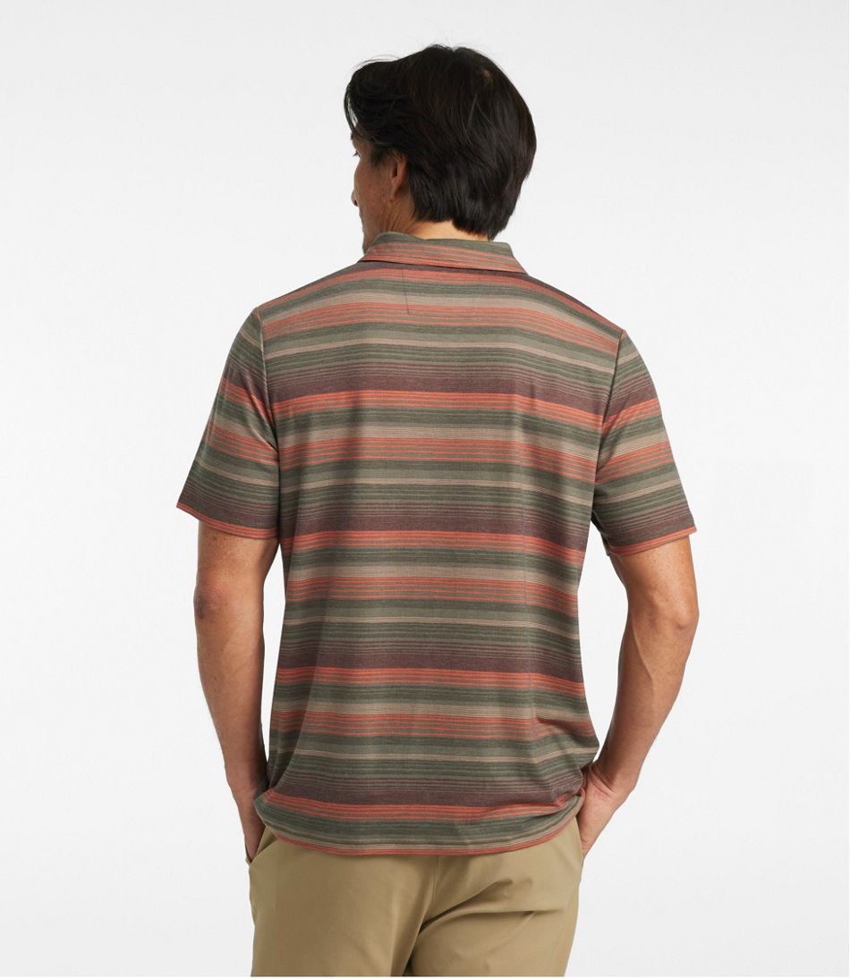 Men's Everyday SunSmart? Polo 2.0, Short-Sleeve Stripe - Image 3