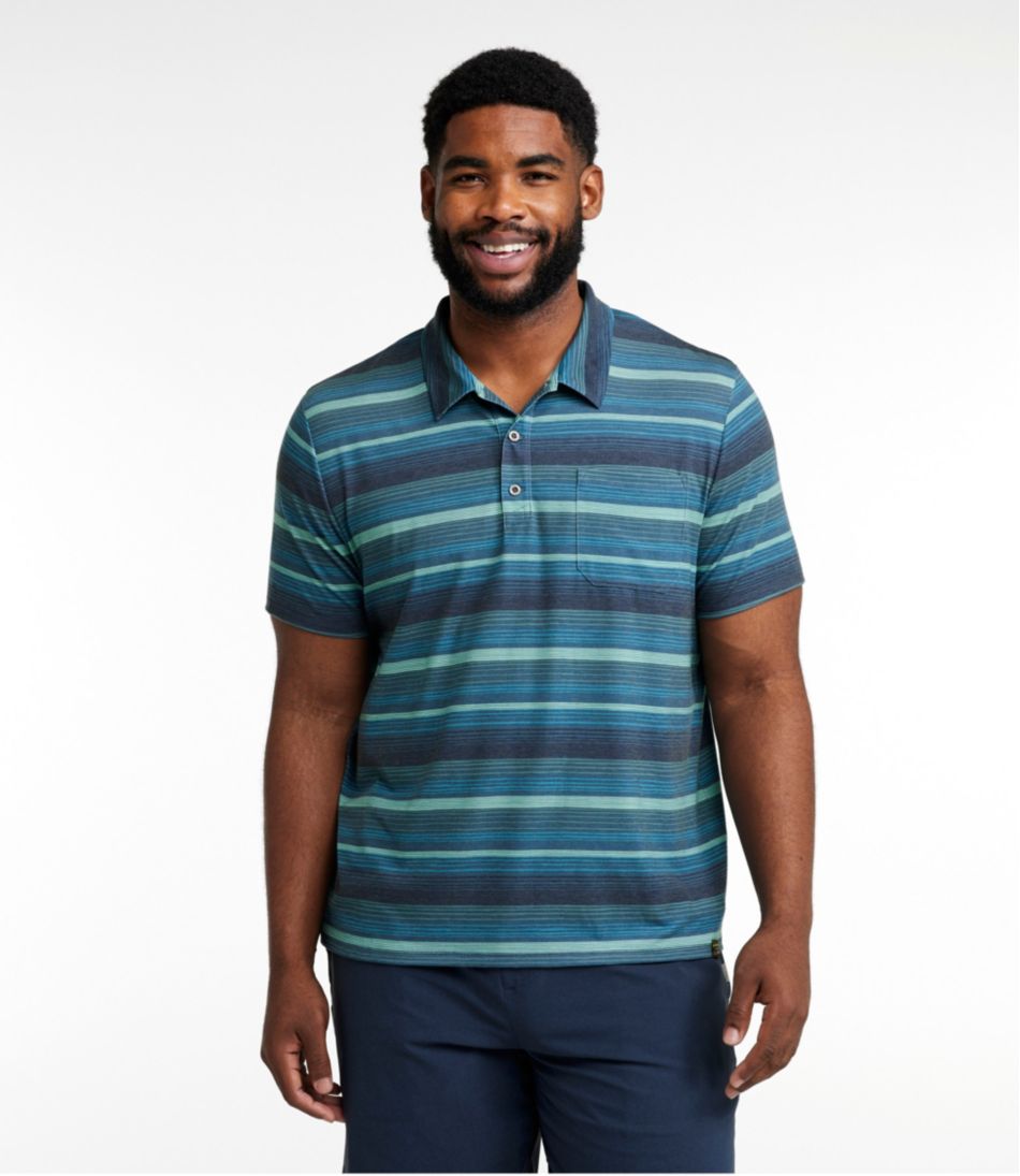 Men's Everyday SunSmart? Polo 2.0, Short-Sleeve Stripe - Image 4