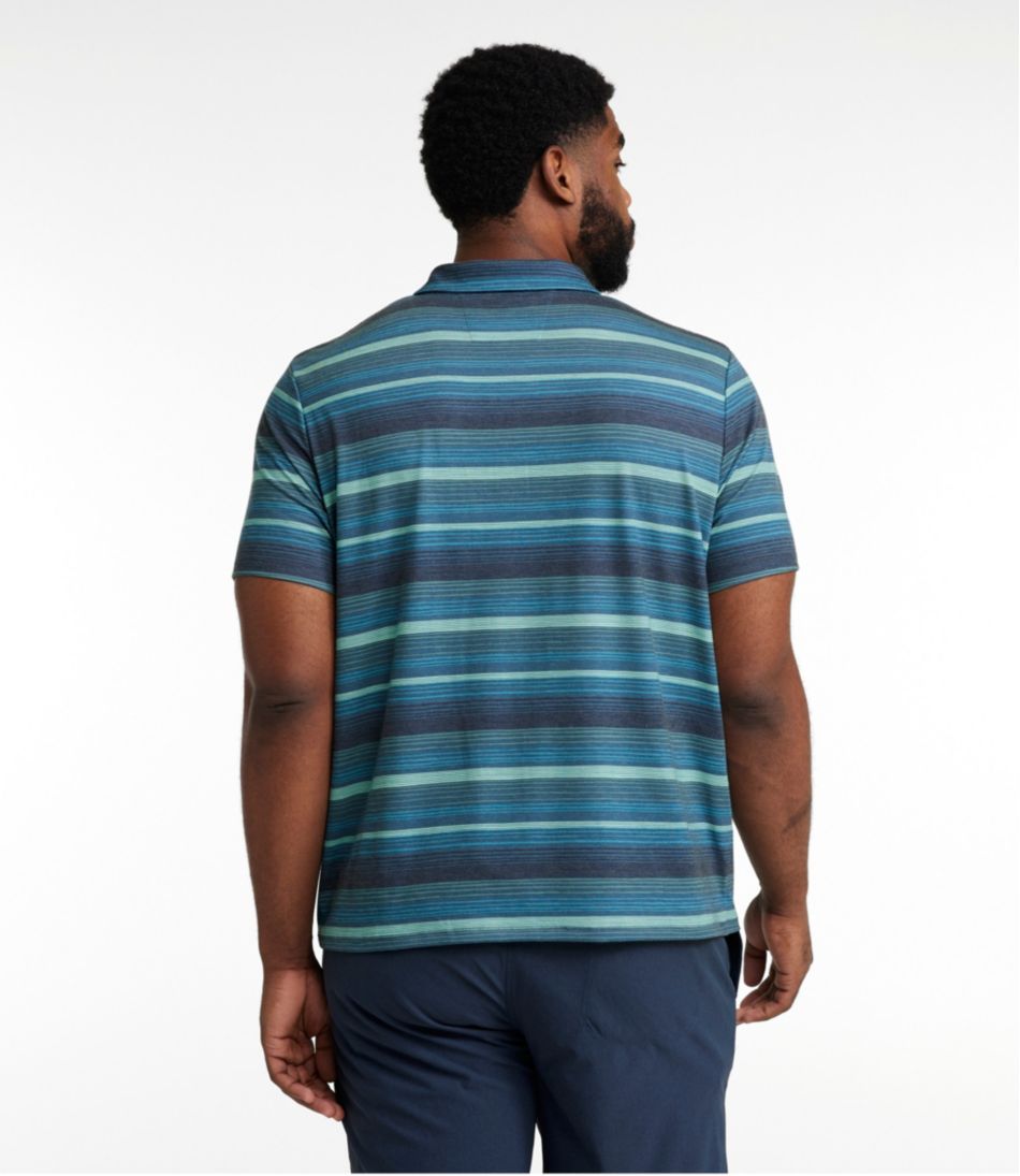 Men's Everyday SunSmart? Polo 2.0, Short-Sleeve Stripe - Image 5