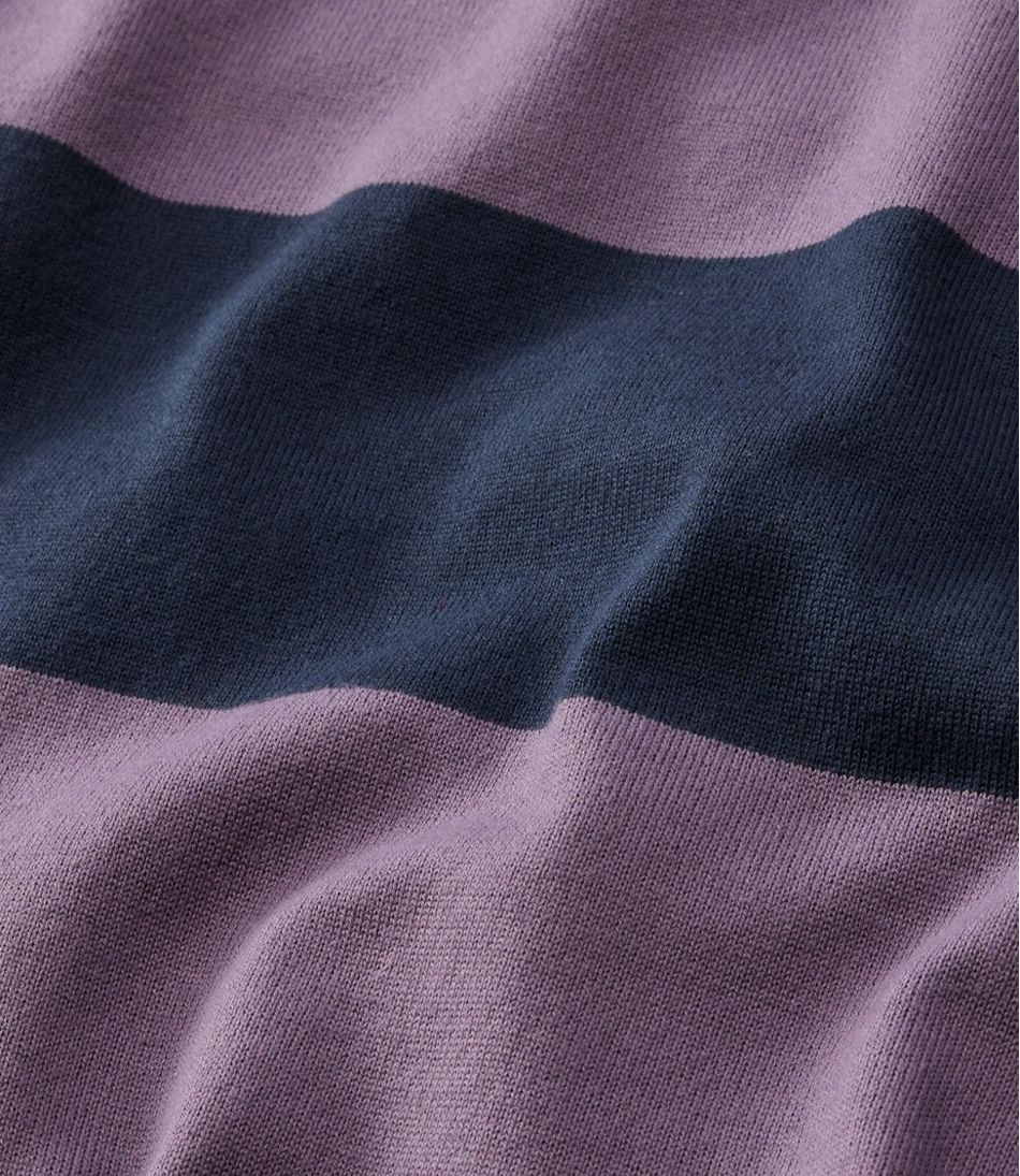 Men's Bean's Vintage Soft Rugby, Mockneck, Stripe - Image 7