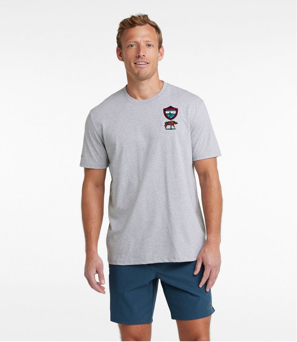 Men's Maine Inland Fisheries and Wildlife Tee, Moose - Image 2
