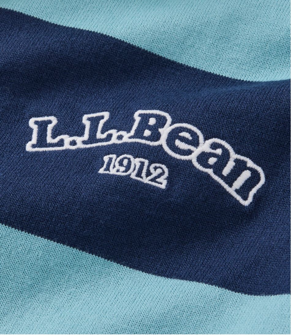 Men's Bean's Vintage Soft Rugby, Stripe Embroidered - Image 5