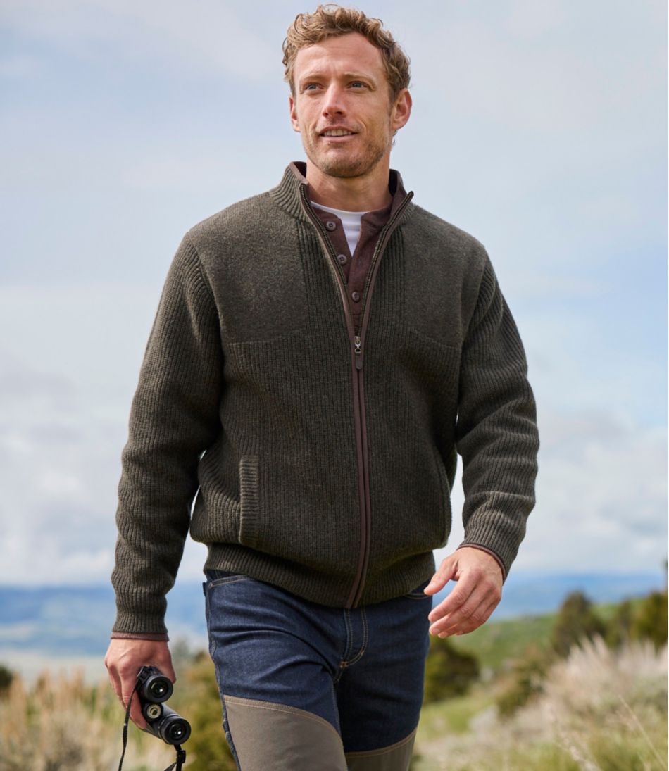 Men's Waterfowl Sweater, Full Zip - Image 8