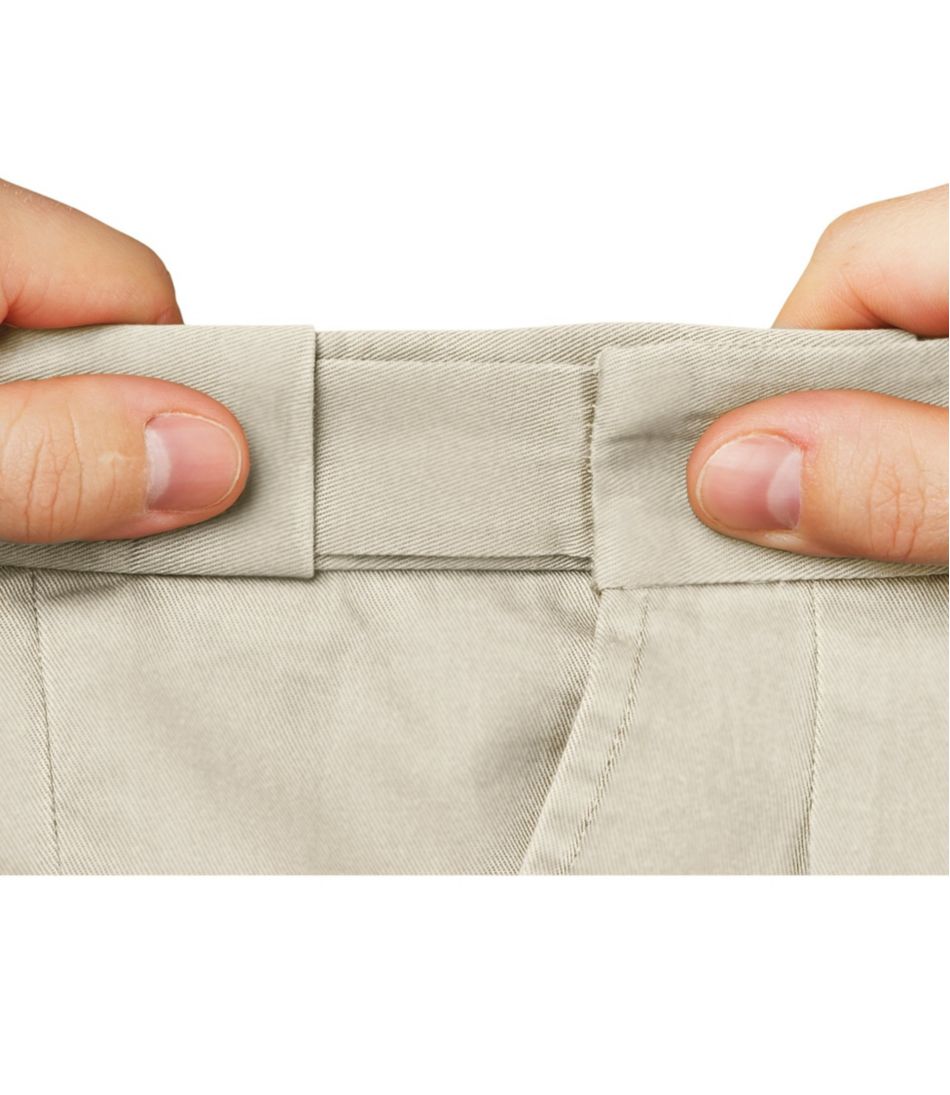 Men's Wrinkle-Free Double L? Chino Shorts, Natural Fit, Hidden Comfort Waist, 8" - Image 7