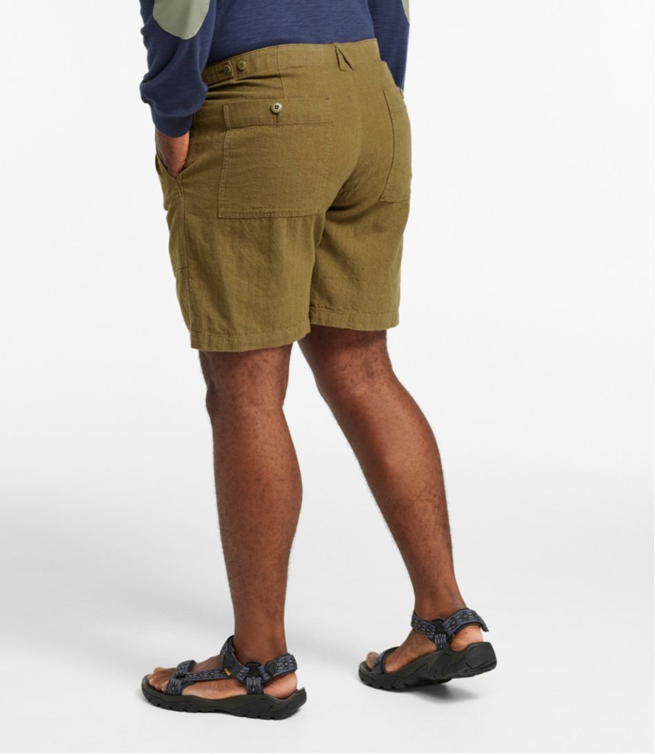 Men's Signature Herringbone Shorts, 8" - Image 5