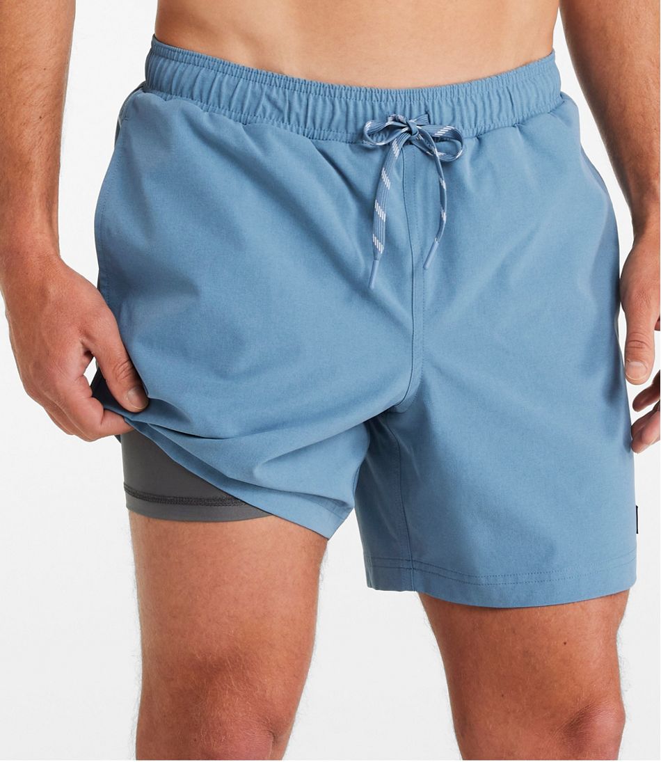 Men's Vacationland Stretch Swim Trunks, 6" - Image 6