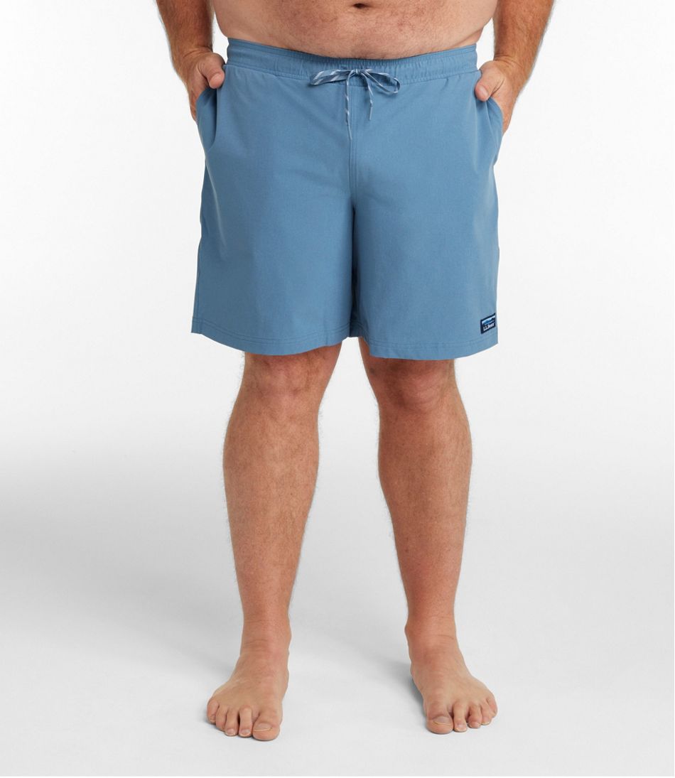 Men's Vacationland Stretch Swim Trunks, 8" - Image 4