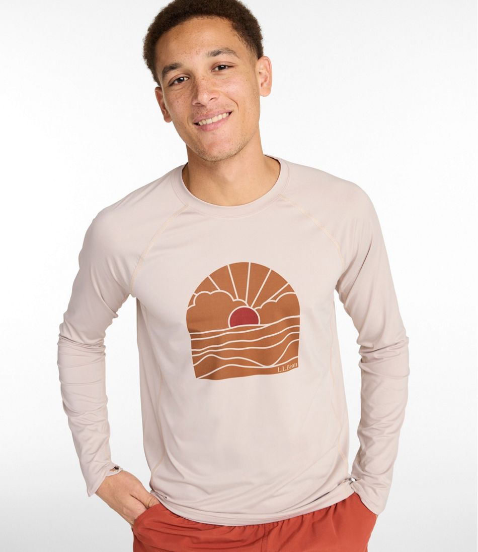 Men's Swift River Cooling Rash Guard, Graphic - Image 2
