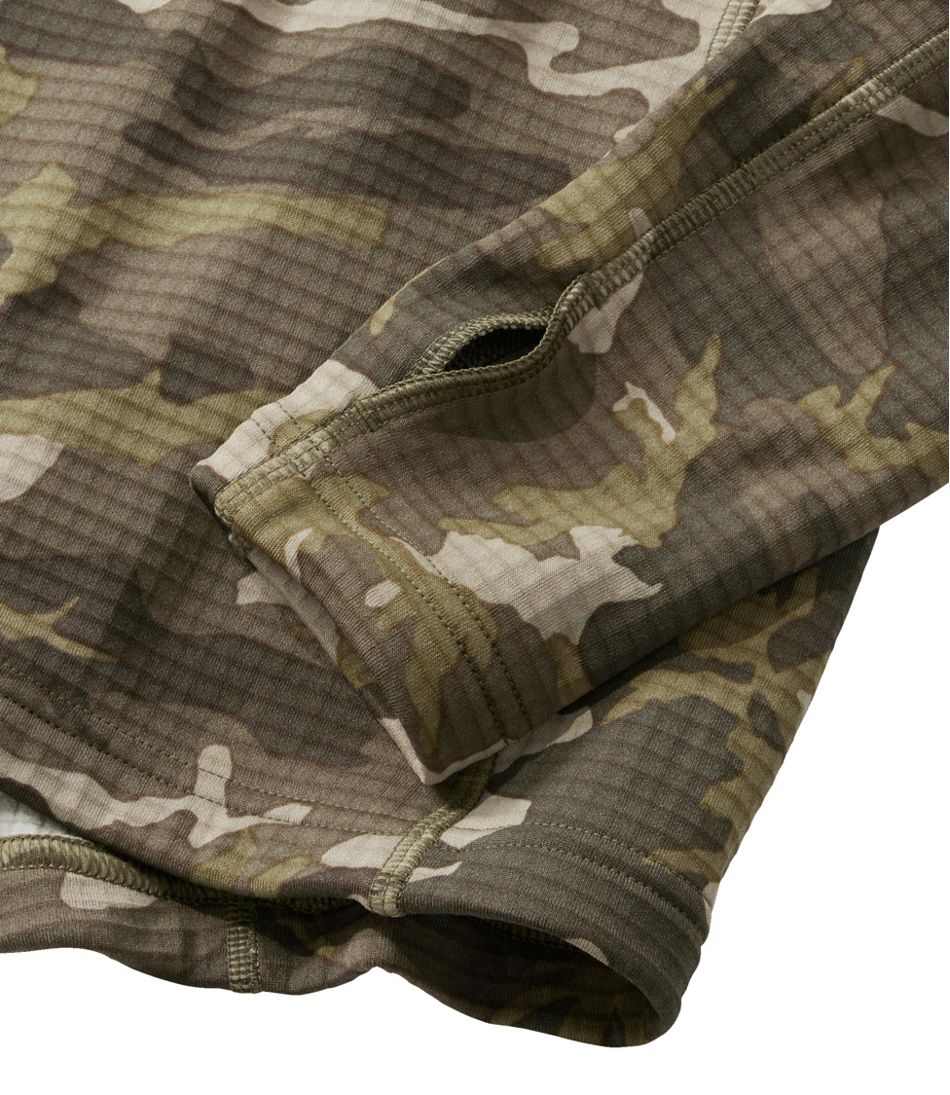 Men's L.L.Bean Heavyweight Base Layer Hoodie, Print - Image 7